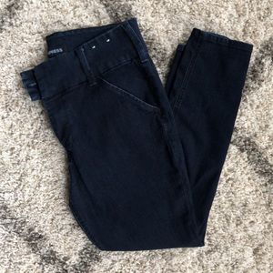 Express Denim Perfect Ankle Leggings. Size 14